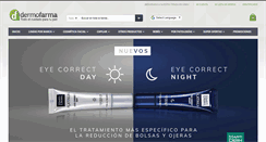 Desktop Screenshot of dermofarma.es